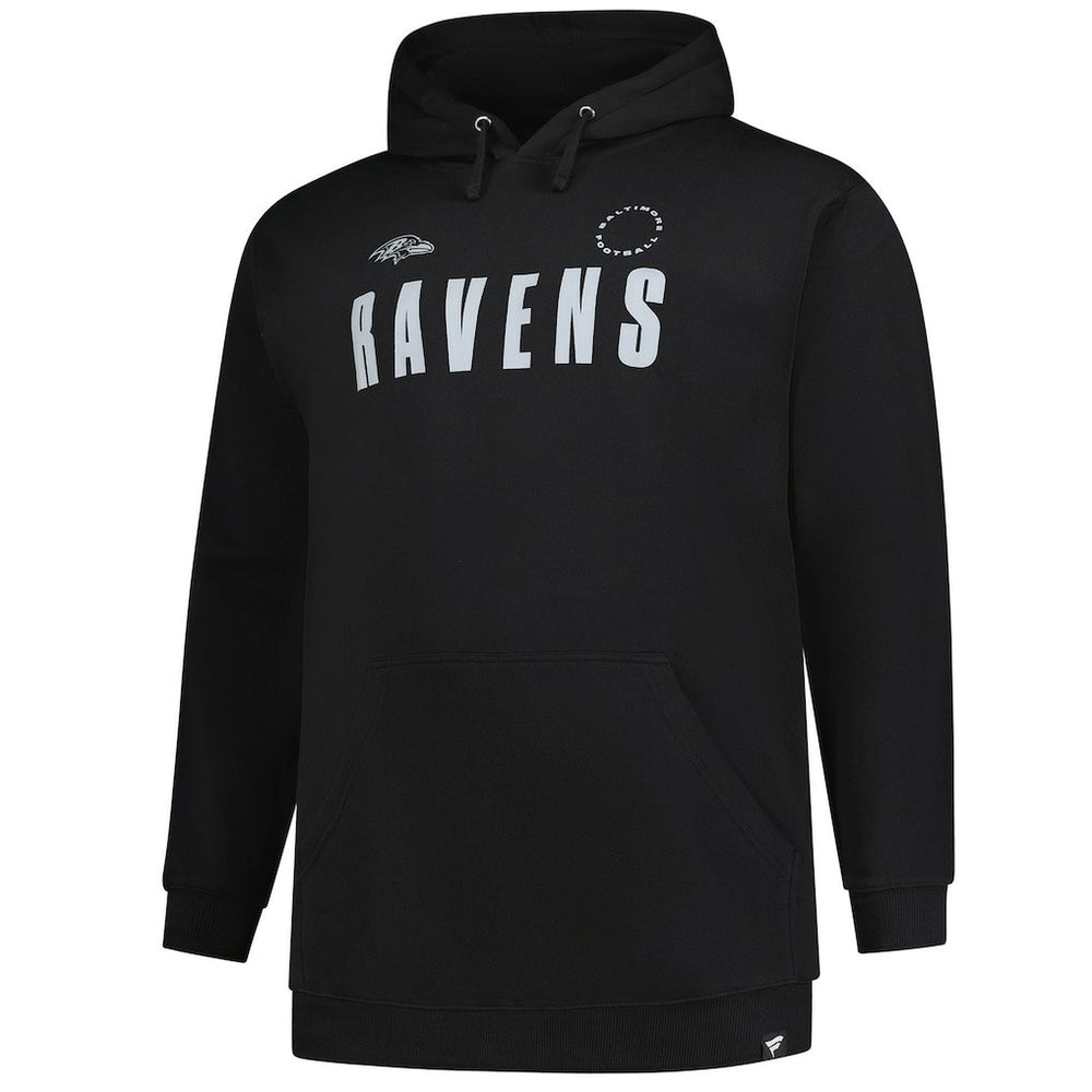 Baltimore Ravens Big & Tall Chip Shot Hoodie - Black Hoodies