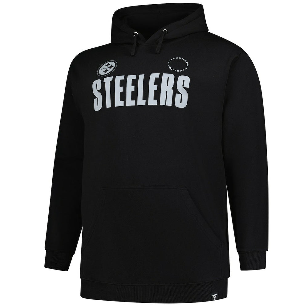 Pittsburgh Steelers Big & Tall Chip Shot Hoodie - Black Hoodies