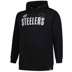 Pittsburgh Steelers Big & Tall Chip Shot Hoodie - Black Hoodies