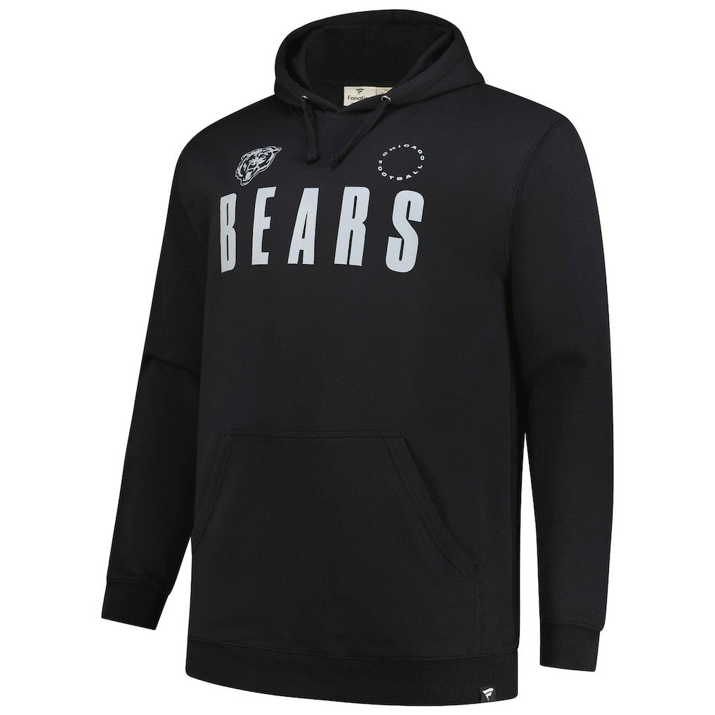 Chicago Bears Big & Tall Chip Shot Hoodie - Black Hoodies