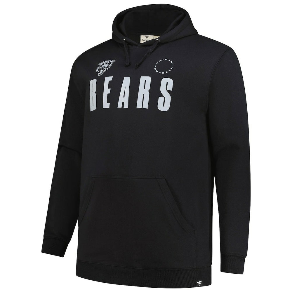 Chicago Bears Big & Tall Chip Shot Hoodie - Black Hoodies