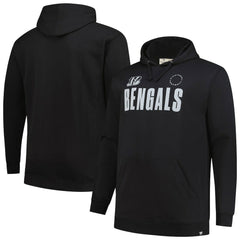 Cincinnati Bengals Big & Tall Chip Shot Hoodie - Black Hoodies