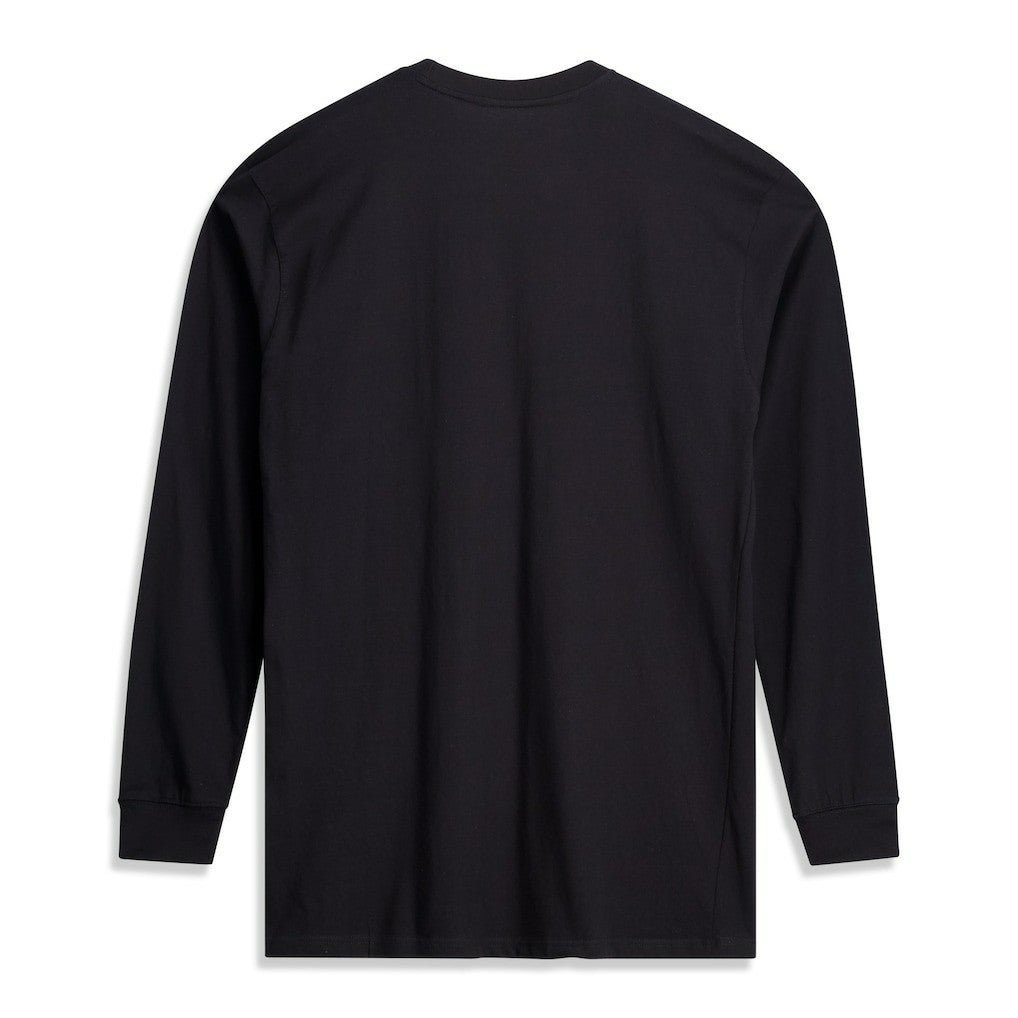 Washington Commanders Big & Tall Coverage Scheme Long Sleeve T-Shirt - Black T-shirts