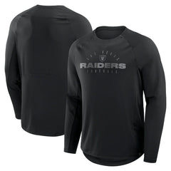 Las Vegas Raiders Big & Tall Coverage Scheme Long Sleeve T-Shirt - Black T-shirts