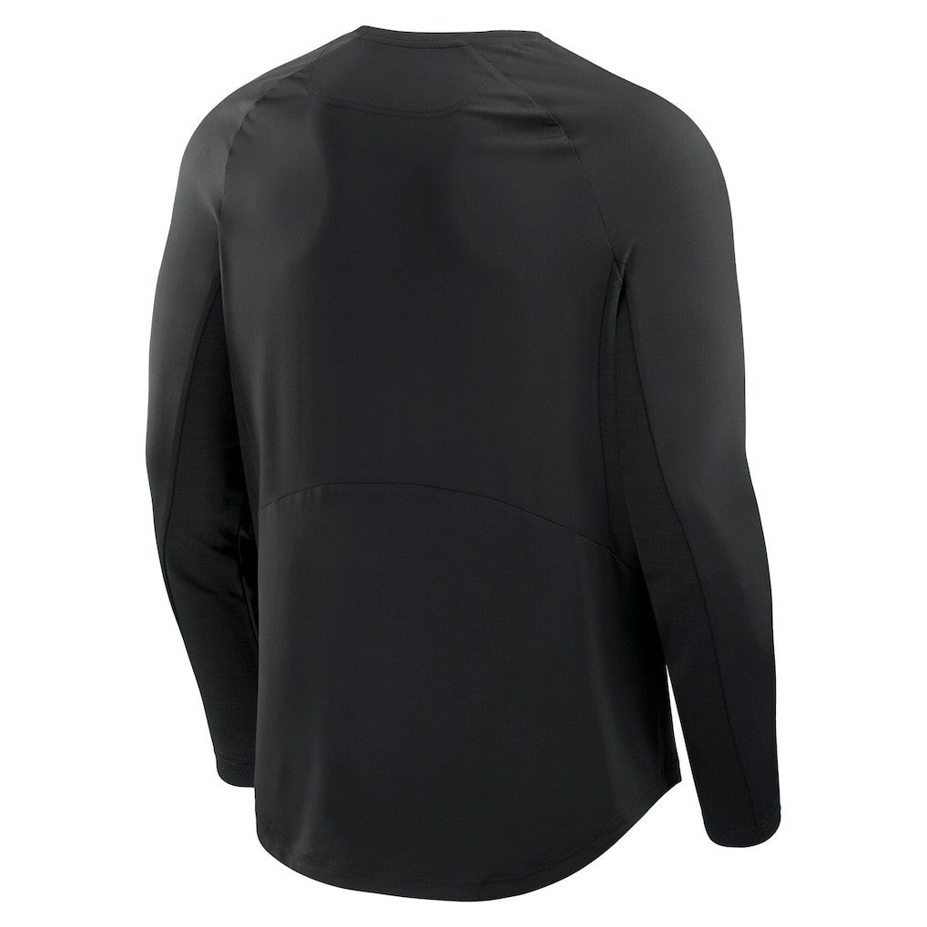 New Orleans Saints Big & Tall Coverage Scheme Long Sleeve T-Shirt - Black T-shirts