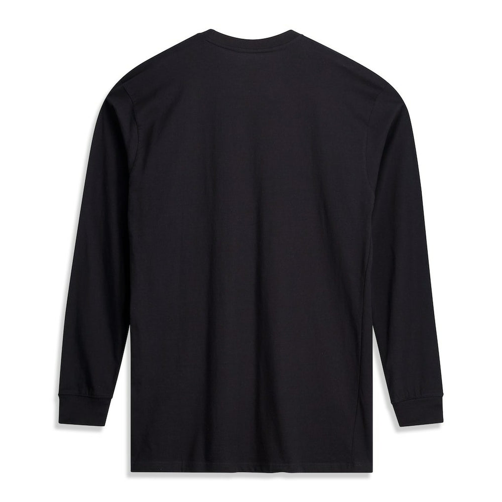 New York Jets Big & Tall Coverage Scheme Long Sleeve T-Shirt - Black T-shirts