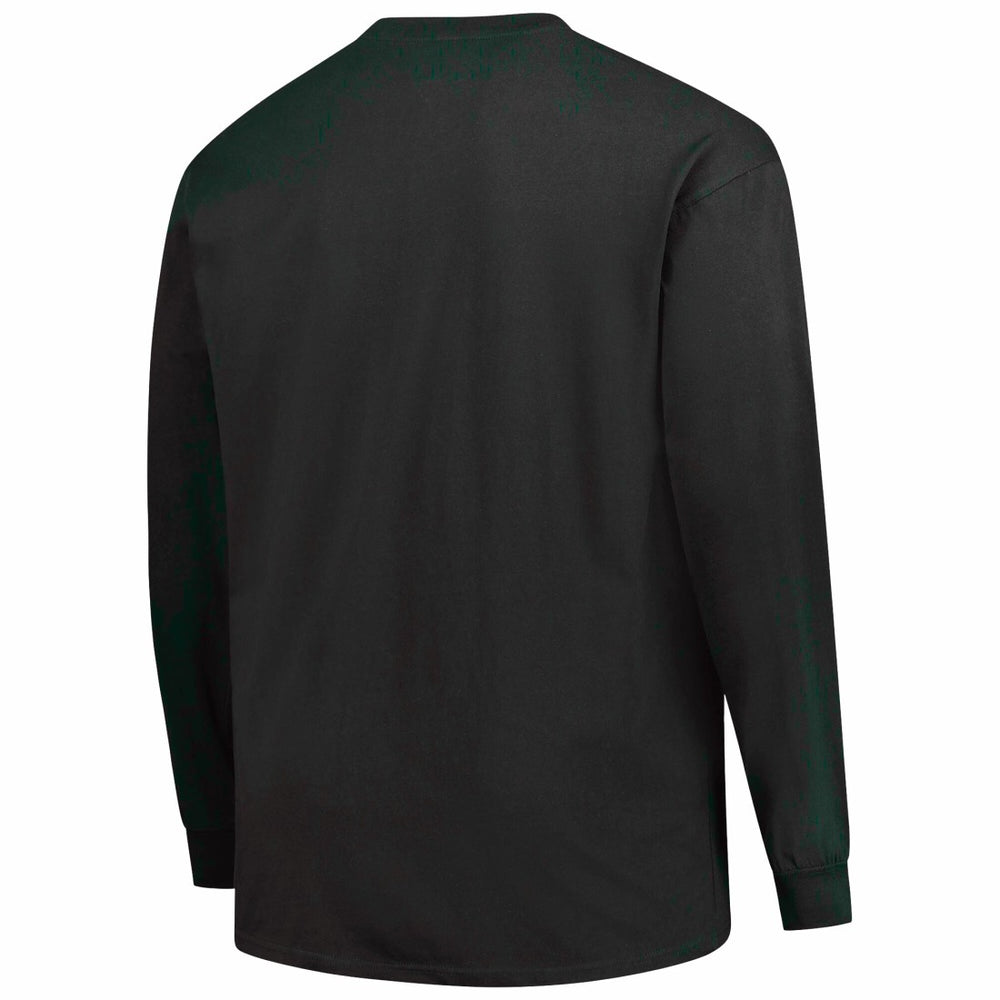 Tampa Bay Buccaneers Big & Tall Clock Management Legacy Long Sleeve T-Shirt - Black T-shirts