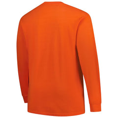Cleveland Browns Big & Tall Clock Management Legacy Long Sleeve T-Shirt - Orange T-shirts