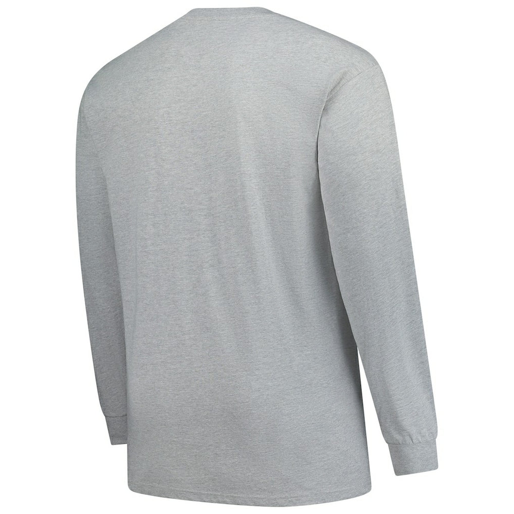 Indianapolis Colts Big & Tall Clock Management Legacy Long Sleeve T-Shirt - Heather Gray T-shirts