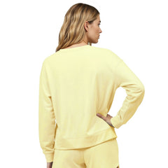 Pittsburgh Penguins Concepts Sport Women's Tonal Pullover Tri-Blend Sweatshirt - Yellow | US 202955435