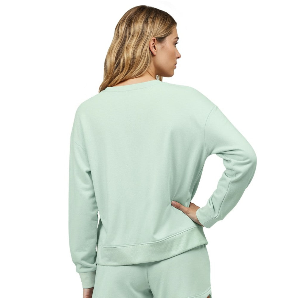 Minnesota Wild Concepts Sport Women's Tonal Pullover Tri-Blend Sweatshirt - Light Green | US 202955450