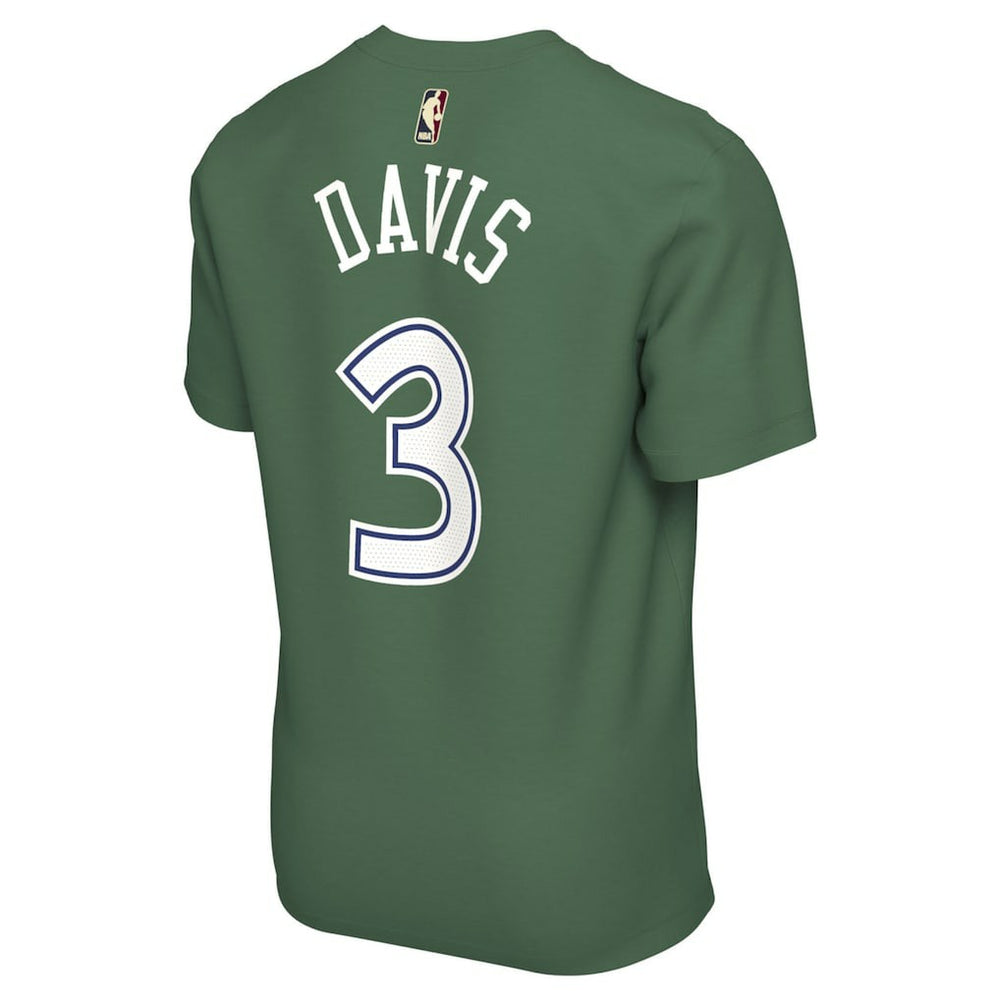 Anthony Davis Dallas Mavericks Unisex Name & Number T-Shirt Classic Editi- Green - Nike