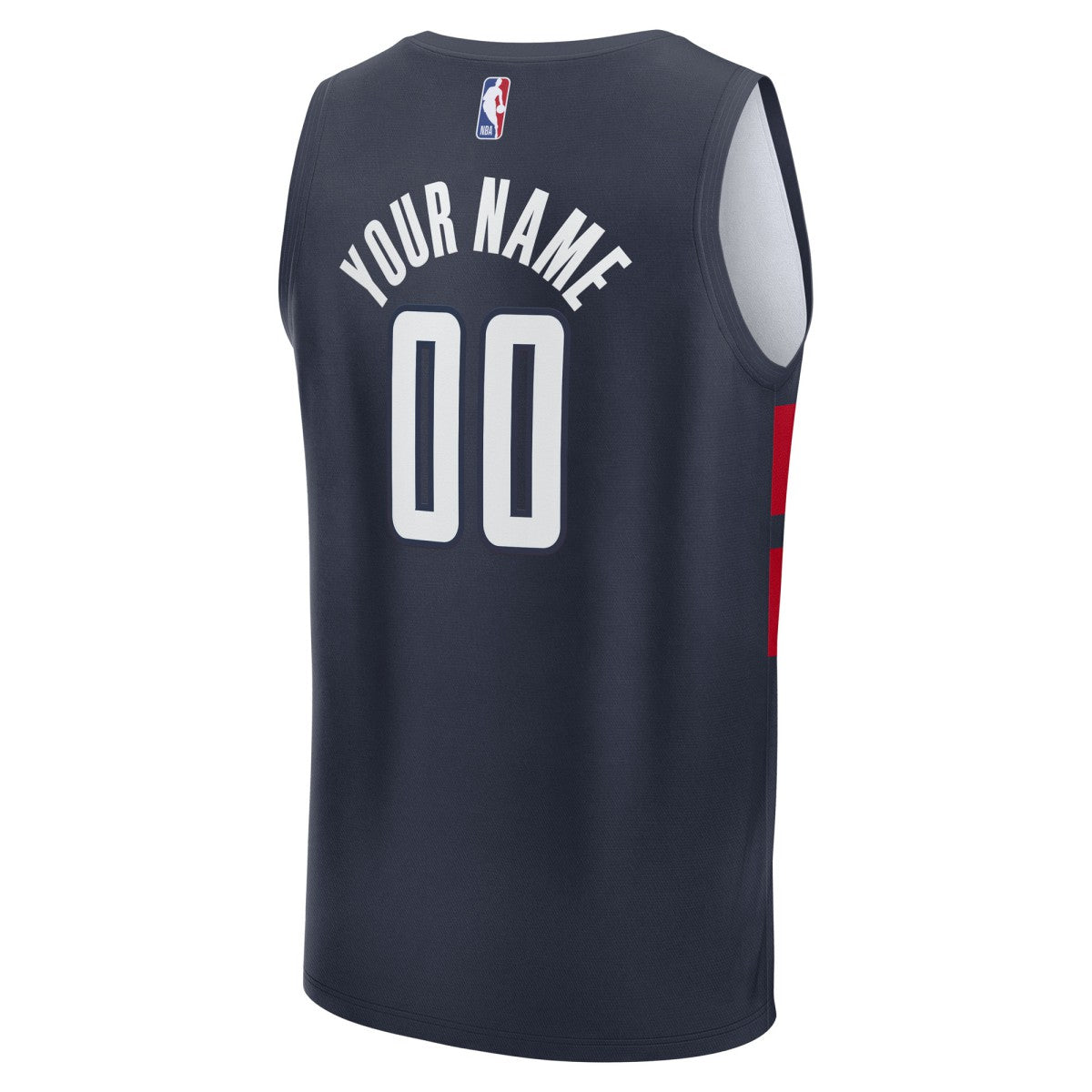 Washington Wizards Fast Break Custom Jersey Statement Edition Navy - Fanatics