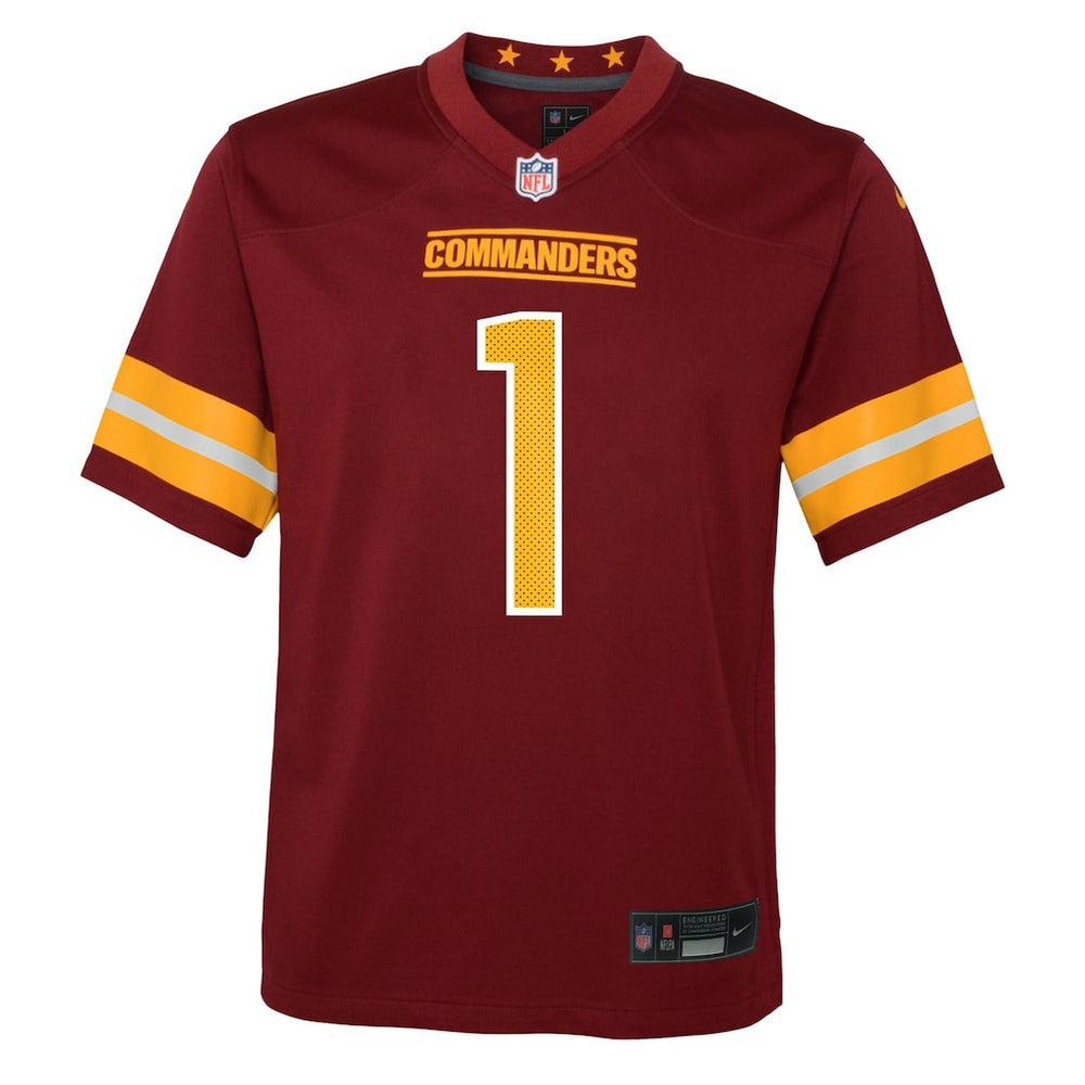 Deebo Samuel Sr Washington Commanders Youth Team Game Jersey - Burgundy Jerseys