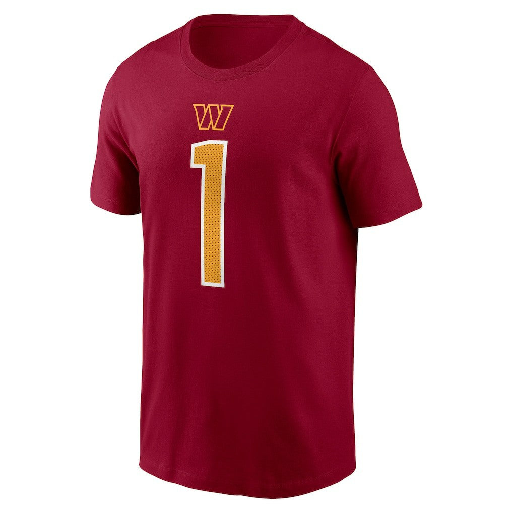 Deebo Samuel Sr Washington Commanders Name & Number T-Shirt - Burgundy T-shirts