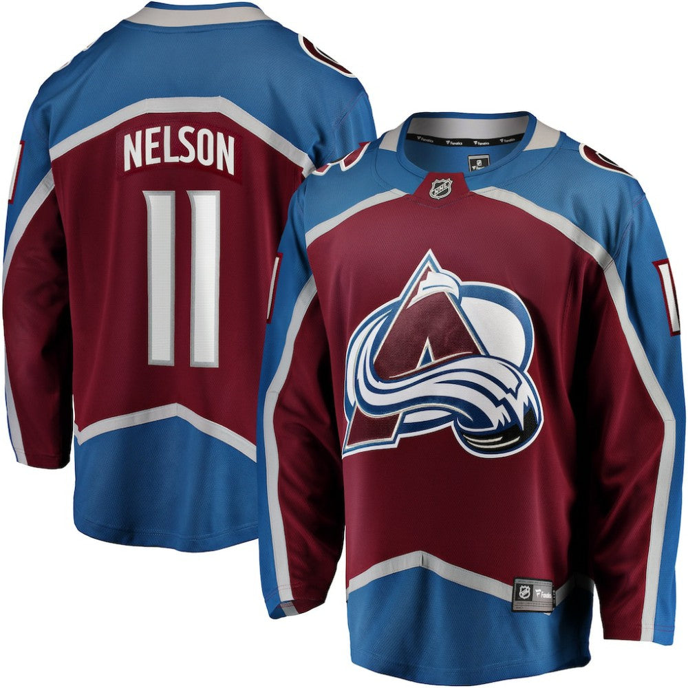 Brock Nelson Colorado Avalanche Fanatics Home Breakaway Jersey - Burgundy | US 202962249