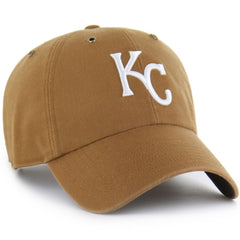 Kansas City Royals Carhartt x '47 Clean Up Adjustable Hat - Brown Hats