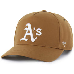 Athletics Carhartt x '47 Hitch Adjustable Hat - Brown Hats