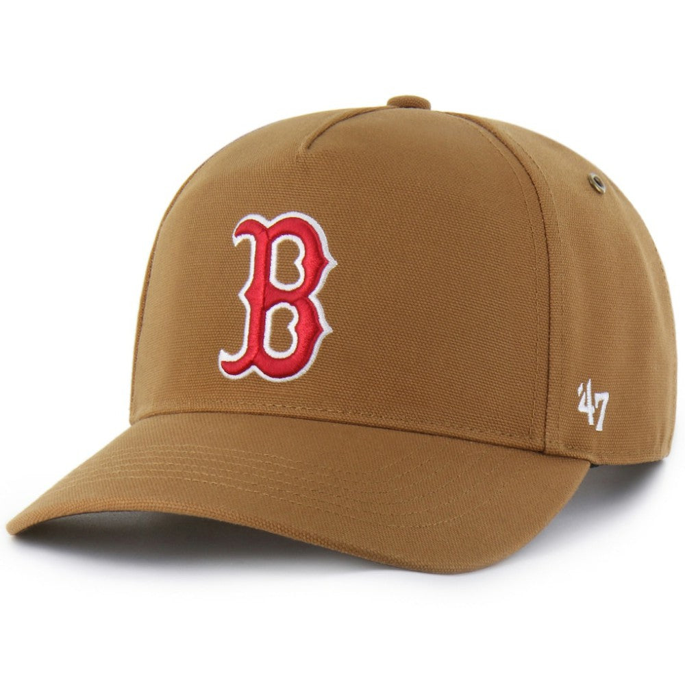 Boston Red Sox Carhartt x '47 Hitch Adjustable Hat - Brown Hats