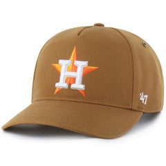 Houston Astros Carhartt x '47 Hitch Adjustable Hat - Brown Hats