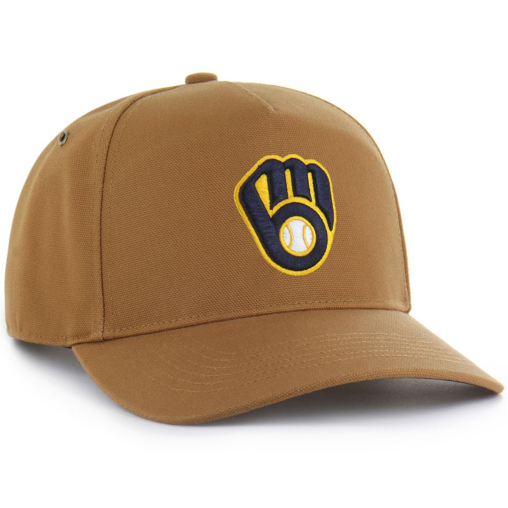 Milwaukee Brewers Carhartt x '47 Hitch Adjustable Hat - Brown Hats