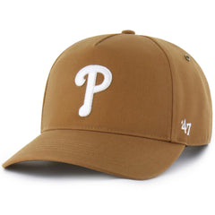 Philadelphia Phillies Carhartt x '47 Hitch Adjustable Hat - Brown Hats