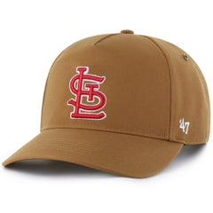 St. Louis Cardinals Carhartt x '47 Hitch Adjustable Hat - Brown Hats