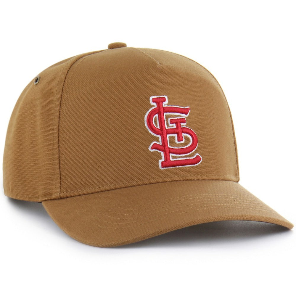 St. Louis Cardinals Carhartt x '47 Hitch Adjustable Hat - Brown Hats