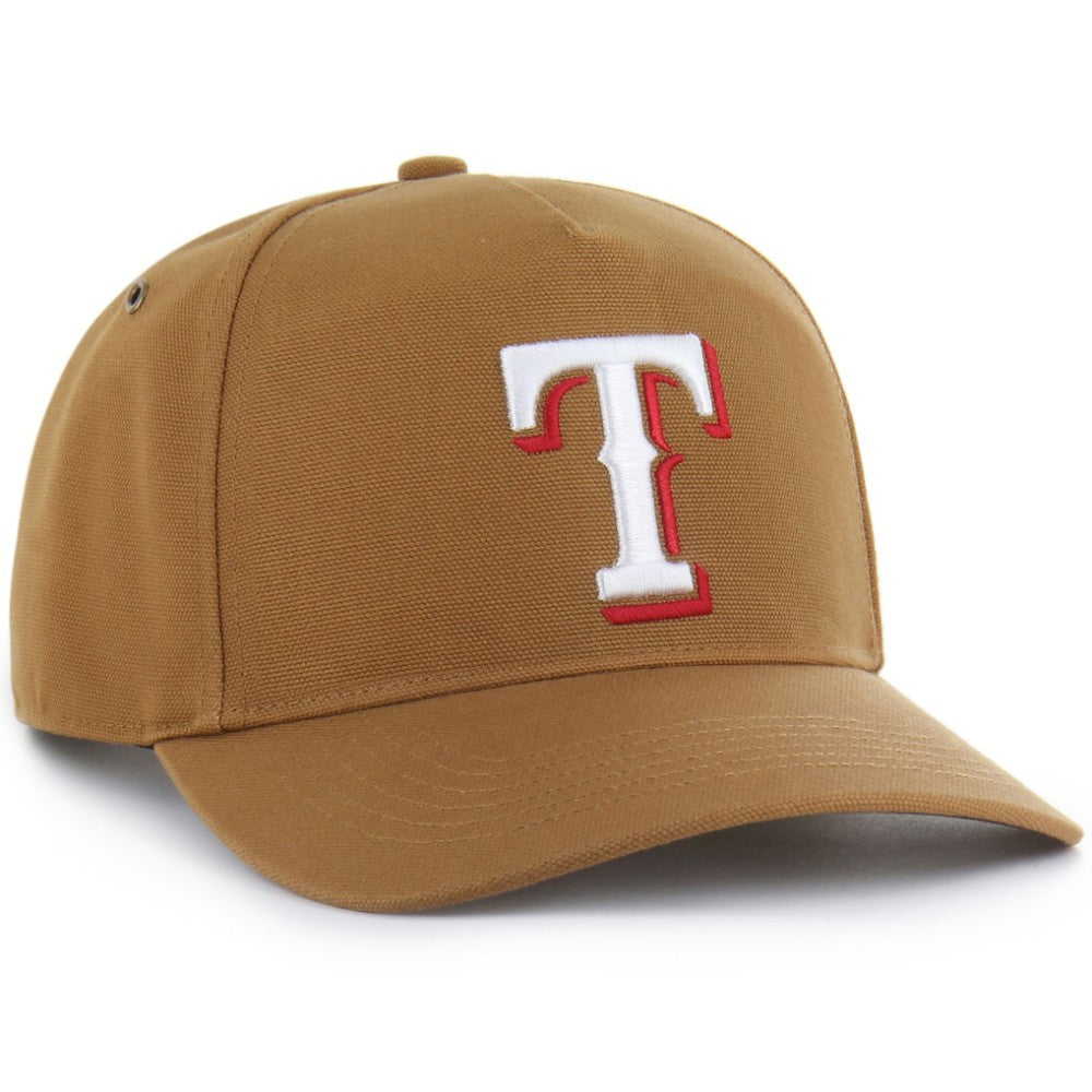 Texas Rangers Carhartt x '47 Hitch Adjustable Hat - Brown Hats