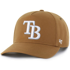Tampa Bay Rays Carhartt x '47 Hitch Adjustable Hat - Brown Hats