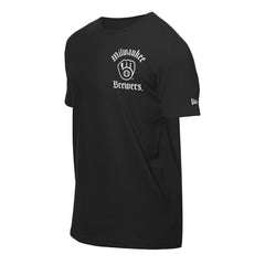 Milwaukee Brewers New Era Sugar Skulls T-Shirt - Black T-shirts