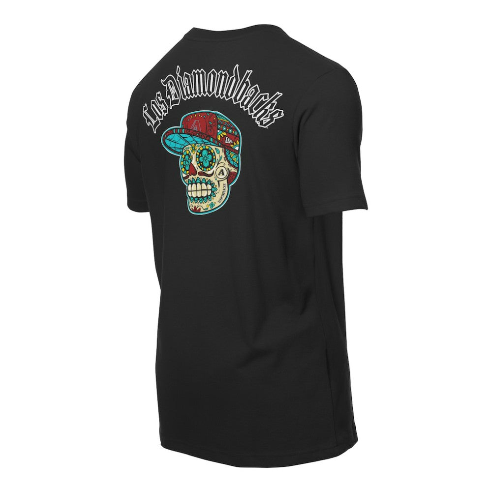 Arizona Diamondbacks New Era Sugar Skulls T-Shirt - Black T-shirts