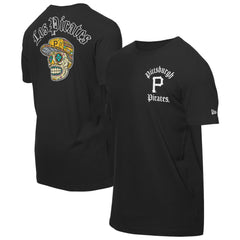Pittsburgh Pirates New Era Sugar Skulls T-Shirt - Black T-shirts
