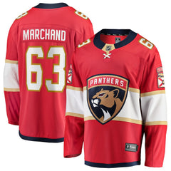 Brad Marchand Florida Panthers Fanatics Home Breakaway Jersey - Red | US 202972830