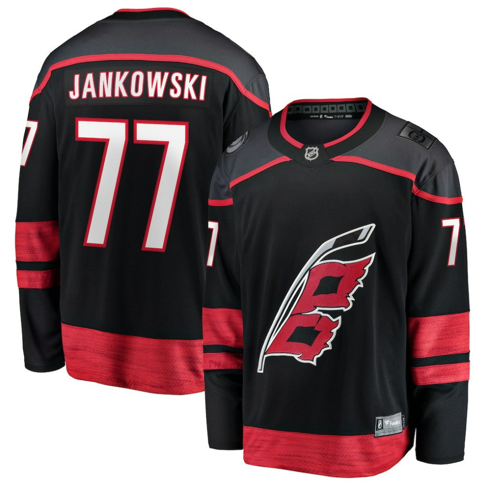 Mark Jankowski Carolina Hurricanes Fanatics Home Breakaway Jersey - Black | US 202972835