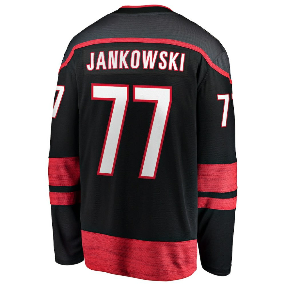 Mark Jankowski Carolina Hurricanes Fanatics Home Breakaway Jersey - Black | US 202972835