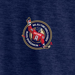Alexander Ovechkin Washington Capitals Fanatics NHL All-Time Leading Goal Scorer GR8 895 Quarter-Zip Top - Navy | US 202976018