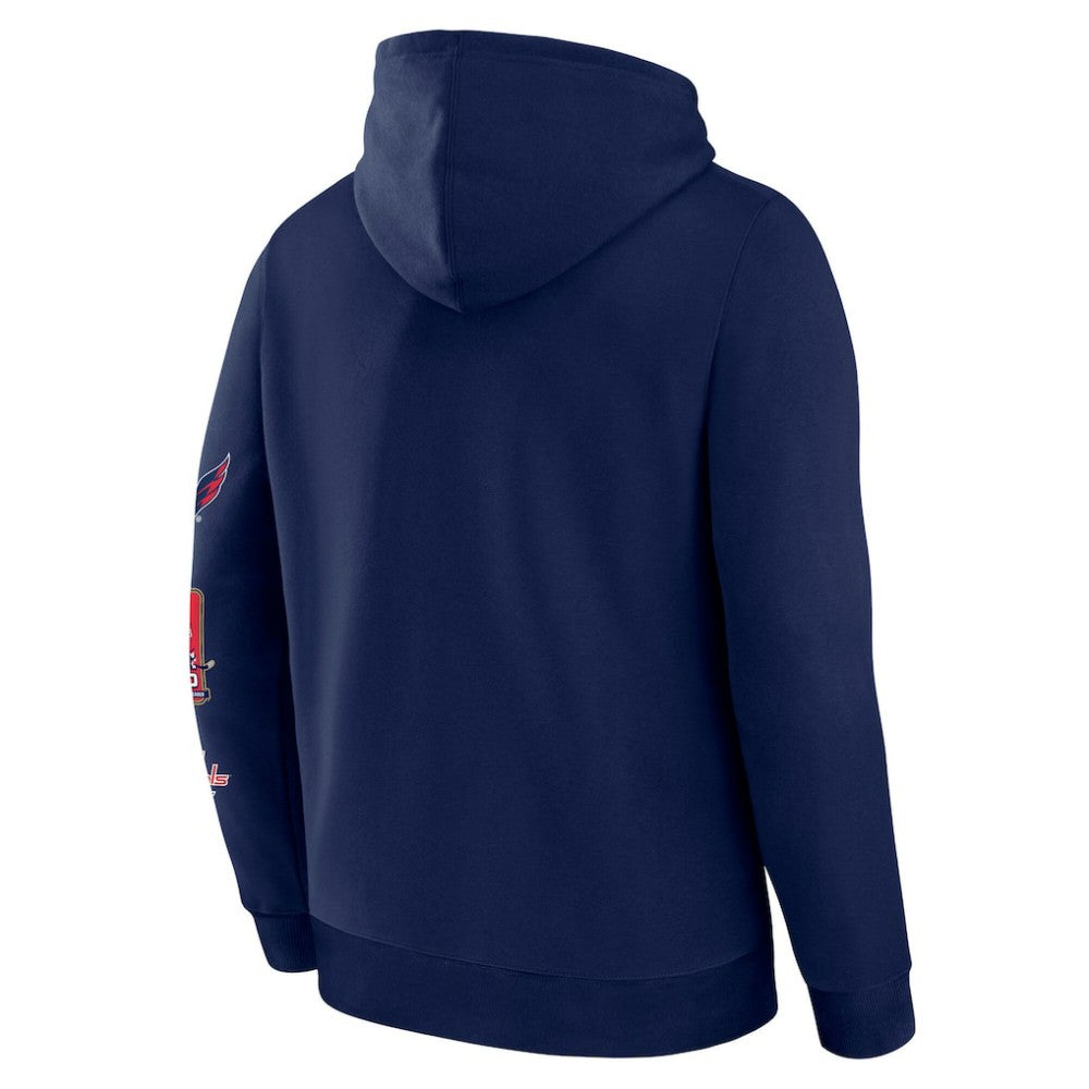 Alexander Ovechkin Washington Capitals Fanatics NHL All-Time Leading Goal Scorer Badges Pullover Hoodie - Athletic Navy | US 202979833