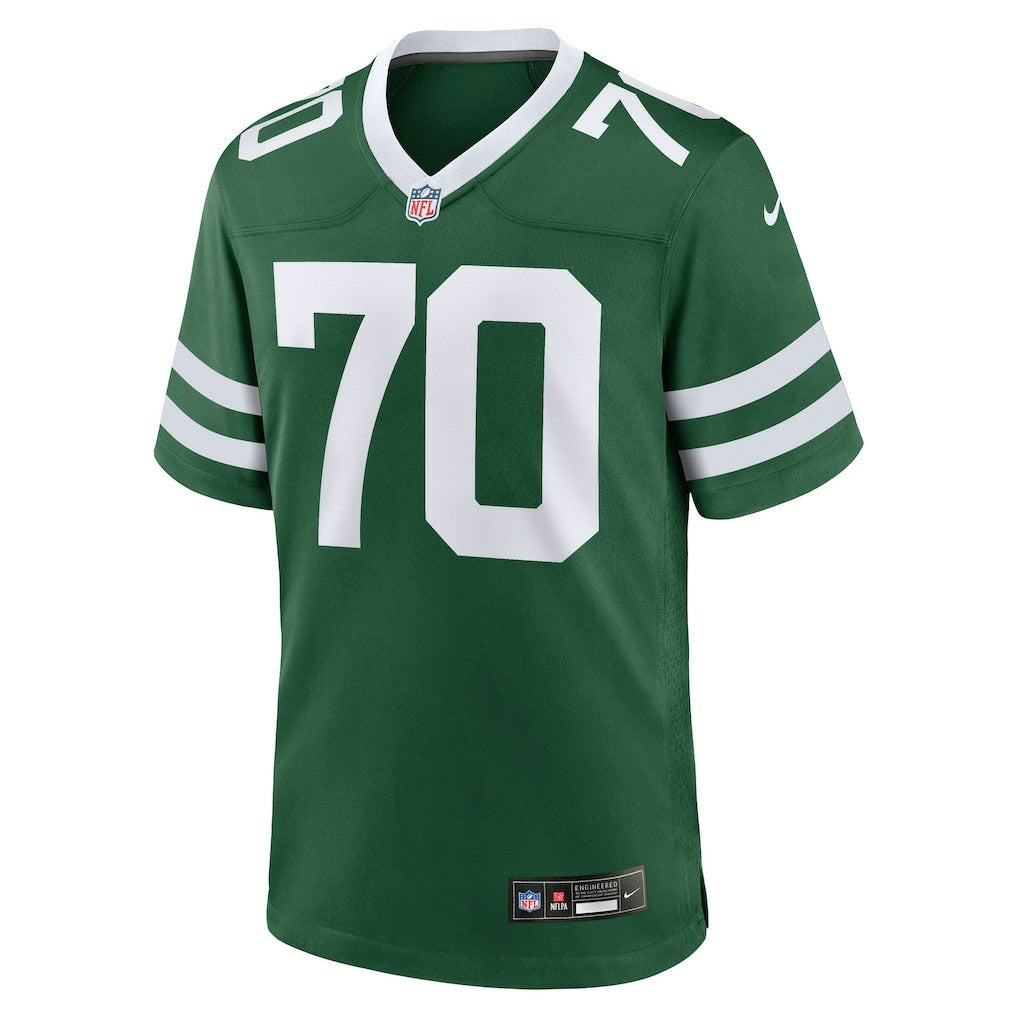 Armand Membou New York Jets 2025 NFL Draft First Round Pick Game Jersey - Legacy Jerseys