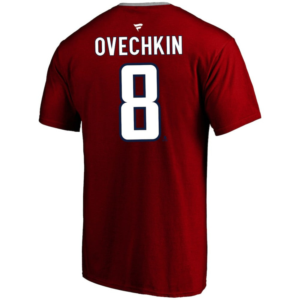 Alexander Ovechkin Washington Capitals Fanatics Women's Plus Size Name & Number Scoop Neck T-Shirt - Red | US 202983342