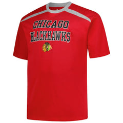 Connor Bedard Chicago Blackhawks Profile Big & Tall Name & Number T-Shirt - Red | US 202983350