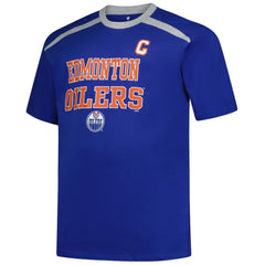 Connor McDavid Edmonton Oilers Profile Big & Tall Name & Number T-Shirt - Royal | US 202983351