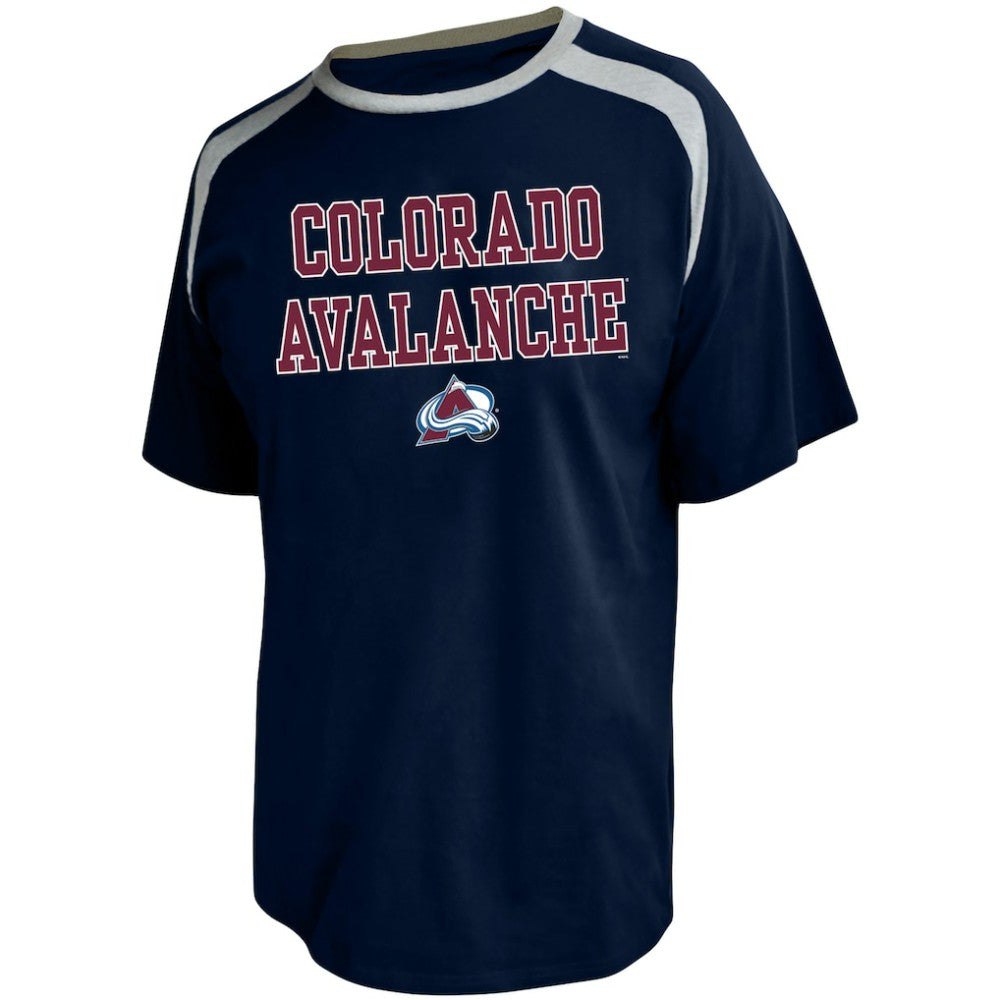 Nathan MacKinnon Colorado Avalanche Profile Big & Tall Name & Number T-Shirt - Navy | US 202983352