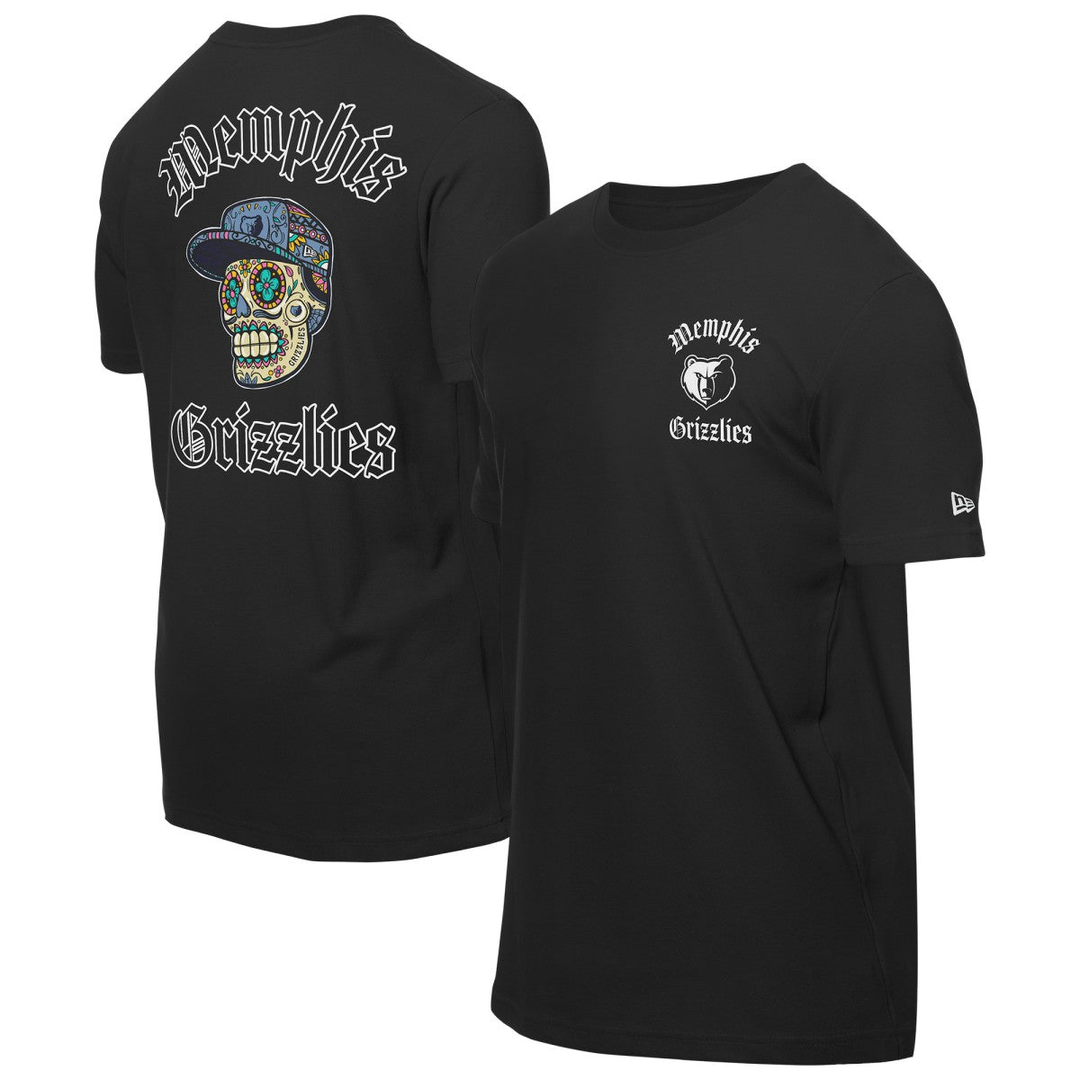 Memphis Grizzlies Sugar Skulls T-Shirt Black - New Era