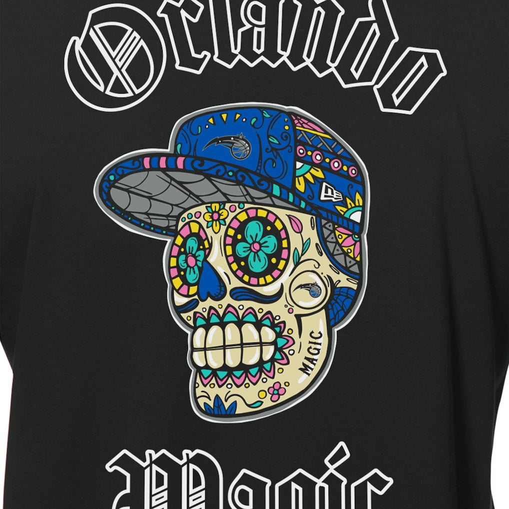 Orlando Magic Sugar Skulls T-Shirt Black - New Era
