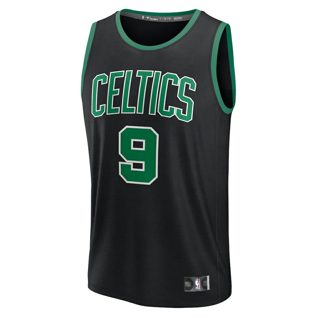 Derrick White Boston Celtics Fast Break Replica Player Jersey Statement Edition Black - Fanatics