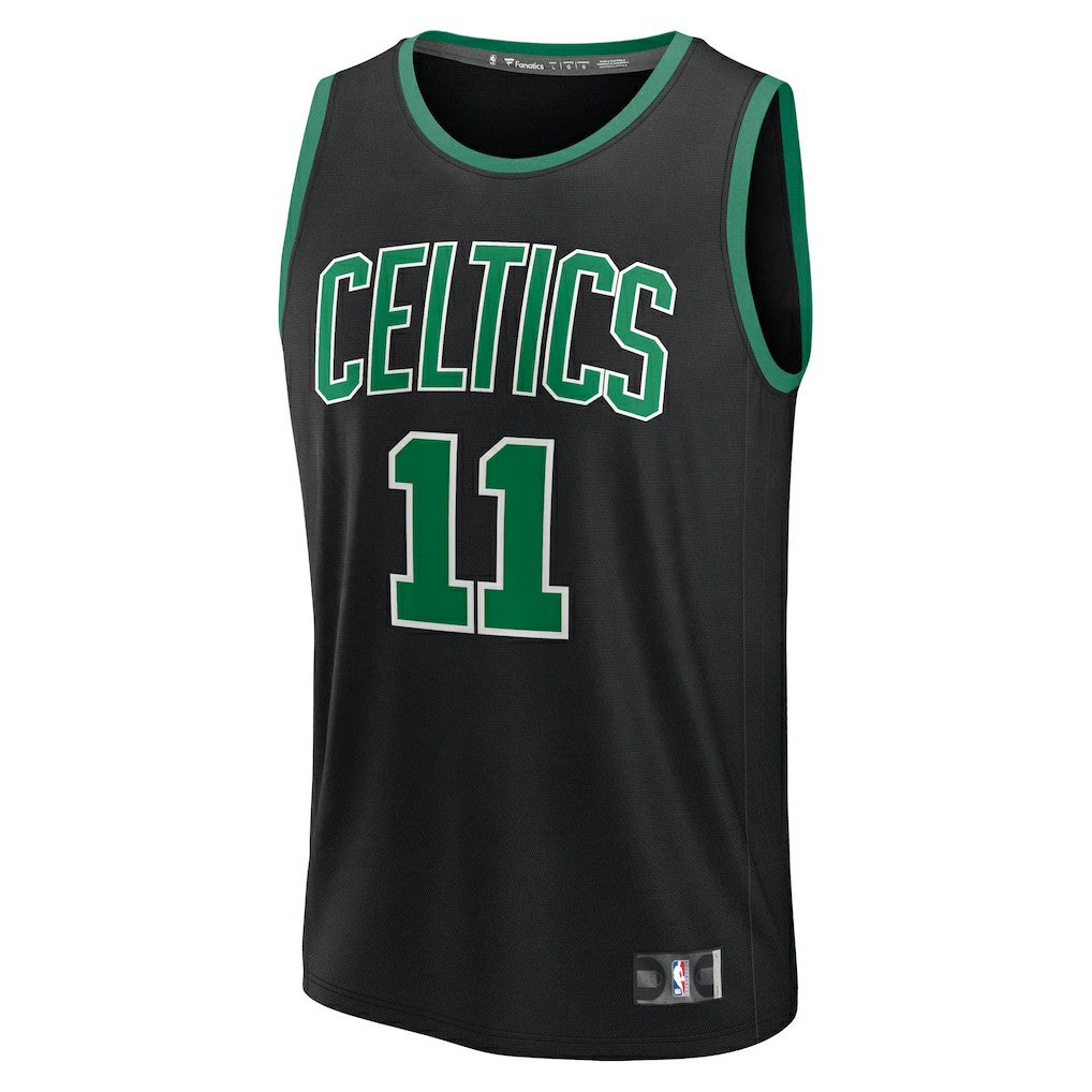 Payton Pritchard Boston Celtics Fast Break Replica Player Jersey Statement Edition Black - Fanatics