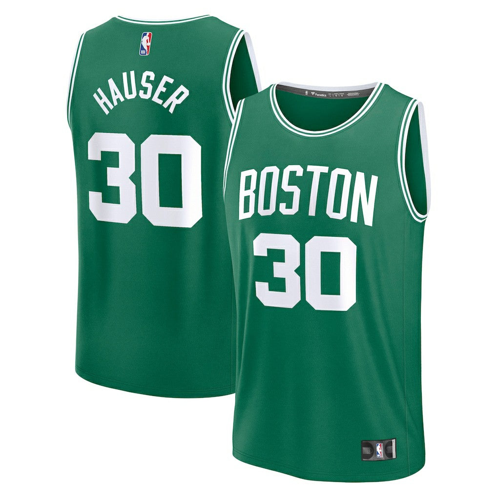 Sam Hauser Boston Celtics Fast Break Replica Player Jersey Icon Edition Kelly Green - Fanatics