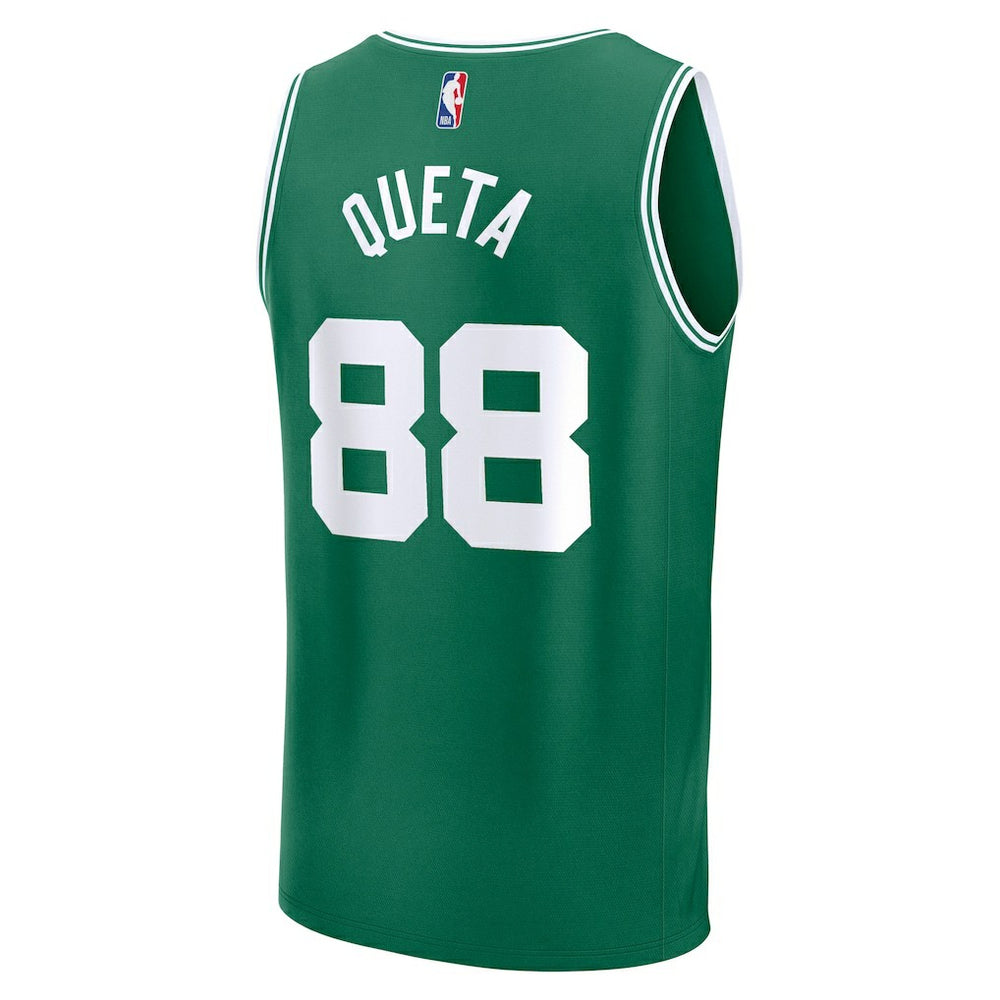 Neemias Queta Boston Celtics Fast Break Replica Player Jersey Icon Edition Kelly Green - Fanatics