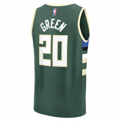 A.J. Green Milwaukee Bucks Fast Break Replica Player Jersey Icon Edition Hunter Green - Fanatics